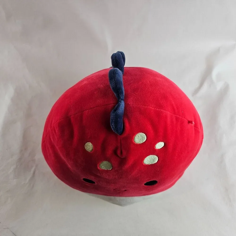 Squishmallows Red 11 Inch Dolan The Red Dinosaur Plush Animal Toy KellyToy